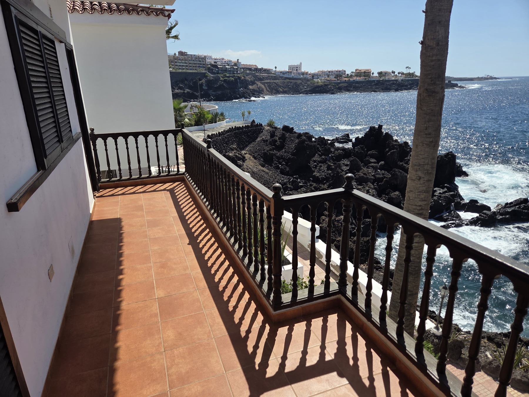 Cliffs — terrace sunset